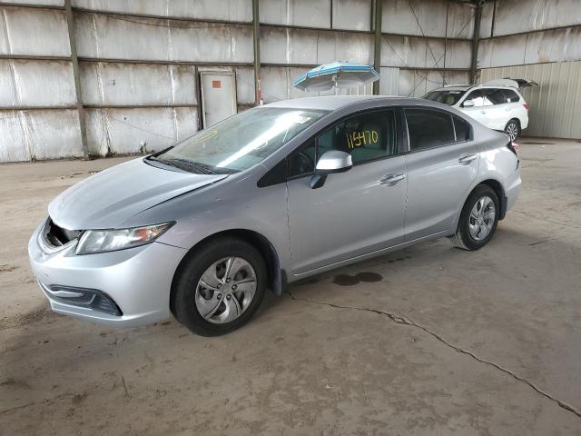 HONDA CIVIC LX 2013 with VIN 19XFB2F55DE093808 - Photo from auction