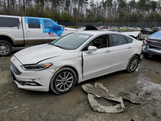 FORD FUSION SE 2017 with VIN 3FA6P0HD5HR410338 - Photo from auction