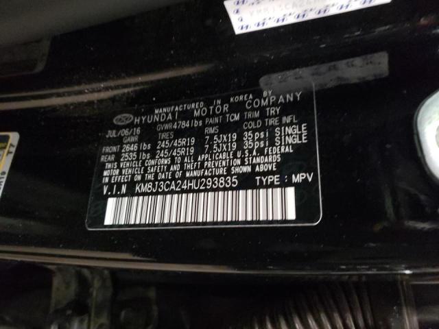 Photo 14 from auction – 2017 HYUNDAI TUCSON LIM with VIN KM8J3CA24HU293835