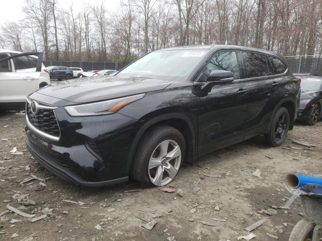 TOYOTA HIGHLANDER 2021 with VIN 5TDCZRBH2MS094881 - Photo from auction