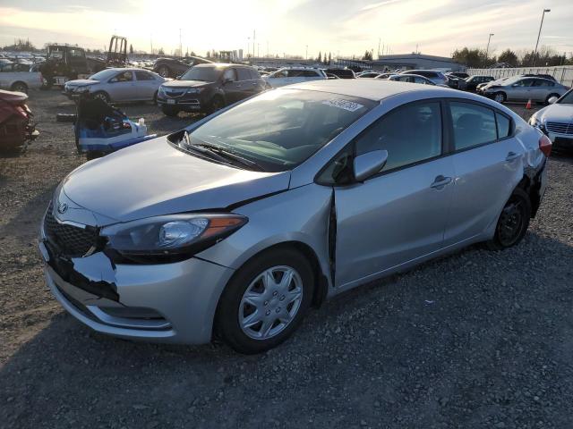 KIA FORTE LX 2015 with VIN KNAFK4A65F5425463 - Photo from auction