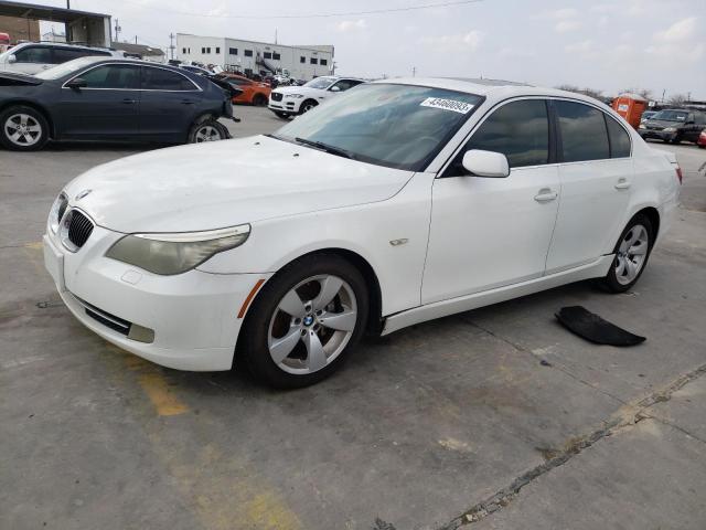 BMW 528 I 2008 with VIN WBANU53568CT09655 - Photo from auction