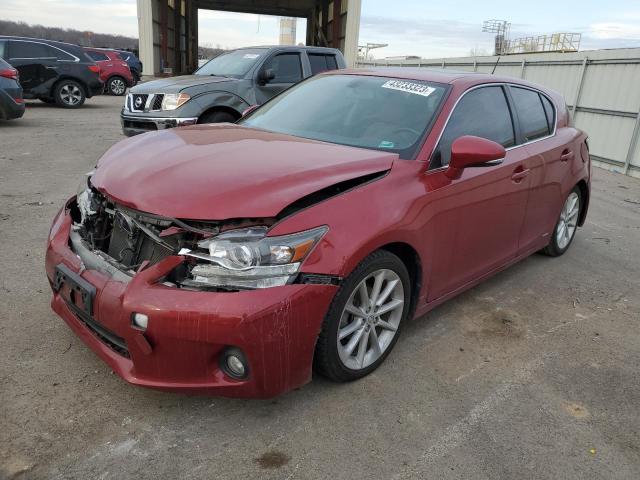 LEXUS CT 200 2011 with VIN JTHKD5BH8B2032536 - Photo from auction
