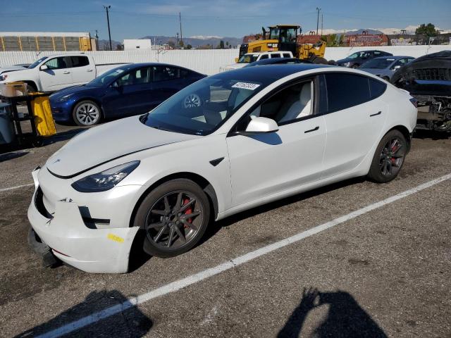 TESLA MODEL 3 2020 with VIN 5YJ3E1EA4LF615596 - Photo from auction