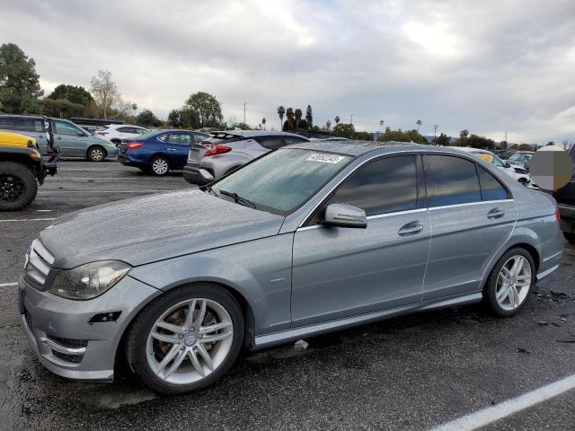 MERCEDES-BENZ C 250 2012 with VIN WDDGF4HB8CA622005 - Photo from auction