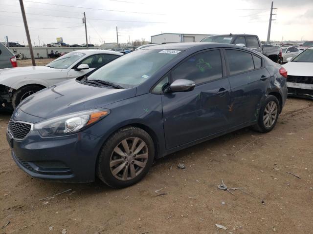 KIA FORTE LX 2014 with VIN KNAFX4A6XE5093147 - Photo from auction