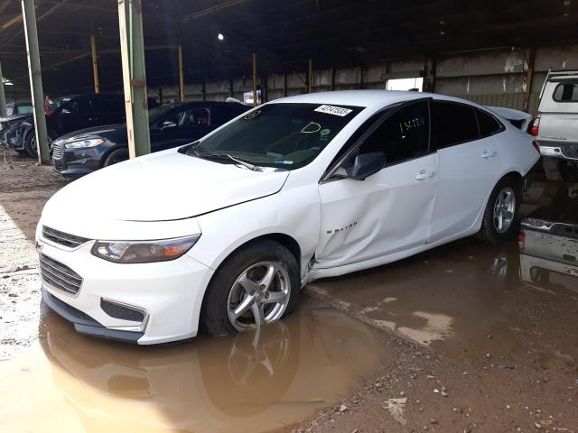 CHEVROLET MALIBU LS 2017 with VIN 1G1ZB5ST0HF222383 - Photo from auction