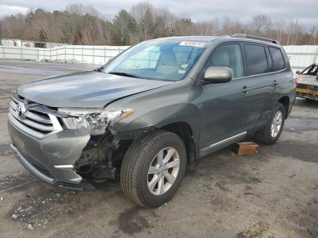 TOYOTA HIGHLANDER 2012 with VIN 5TDBK3EH7CS123850 - Photo from auction