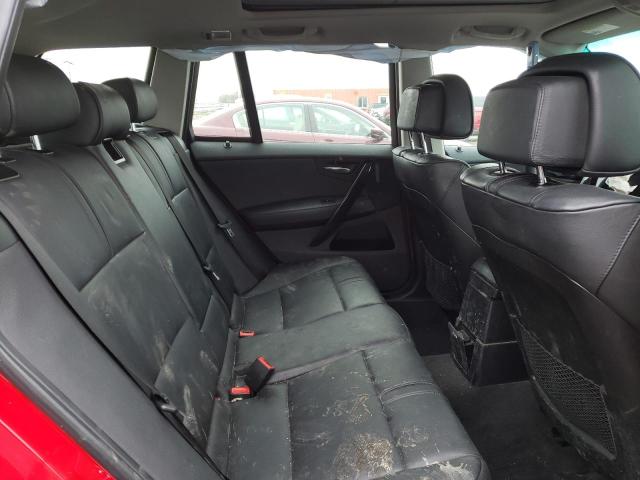 Photo 10 from auction – 2008 BMW X3 3.0SI with VIN WBXPC93408WJ11569