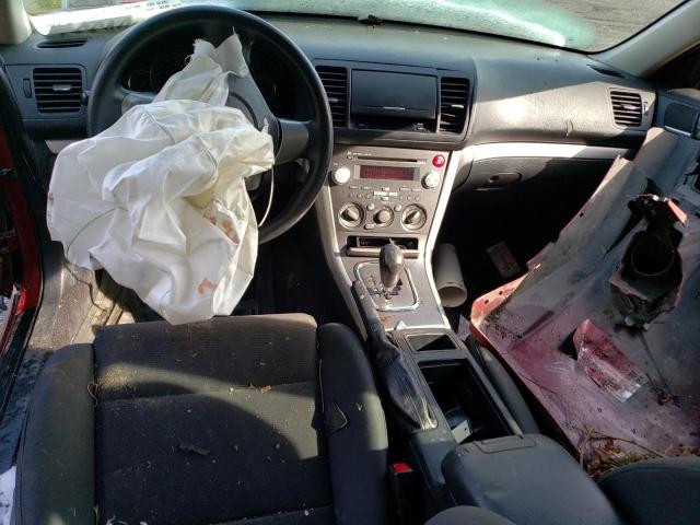Photo 8 from auction – 2009 SUBARU LEGACY 2.5 with VIN 4S3BL616197228938