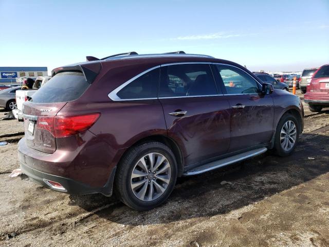 Photo 3 from auction – 2014 ACURA MDX TECHNO with VIN 5FRYD4H4XEB030068