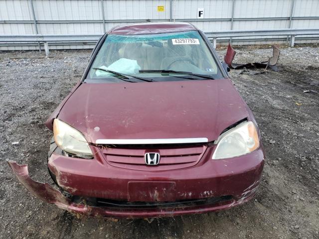 Photo 5 from auction – 2003 HONDA CIVIC LX with VIN 1HGES16573L003667