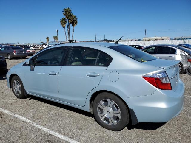 Photo 2 from auction – 2012 HONDA CIVIC HYBR with VIN JHMFB4F35CS004856