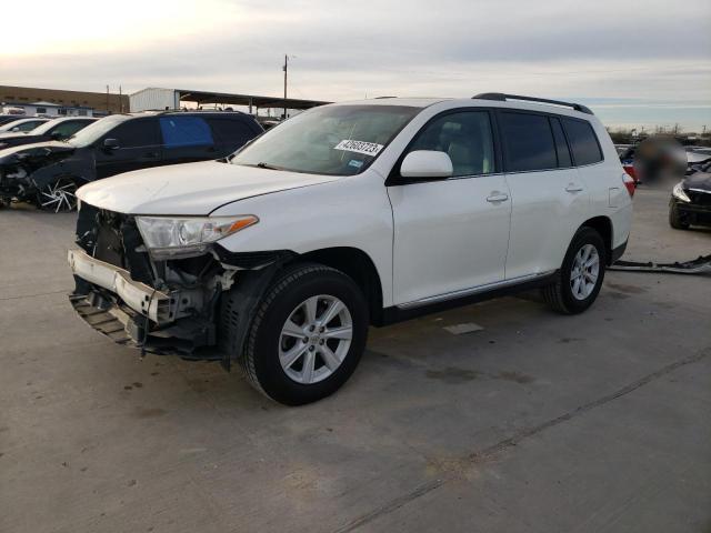 TOYOTA HIGHLANDER 2013 with VIN 5TDZK3EH8DS132735 - Photo from auction