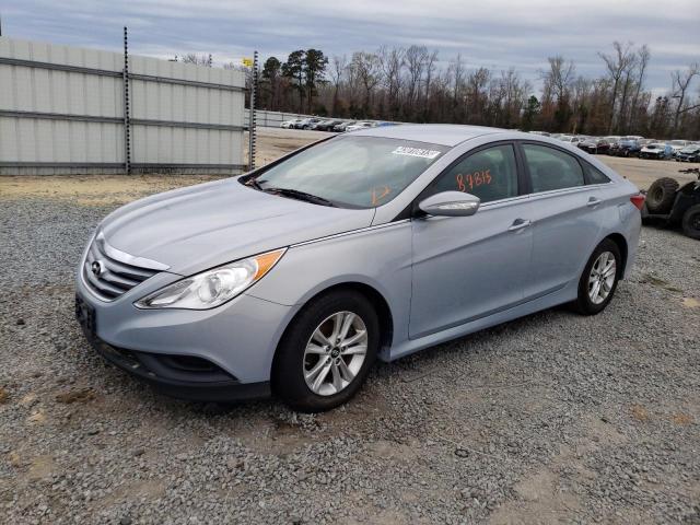 Photo 1 from auction – 2014 HYUNDAI SONATA GLS with VIN 5NPEB4AC6EH823901