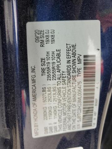 Photo 14 from auction – 2021 ACURA RDX with VIN 5J8TC2H33ML006475