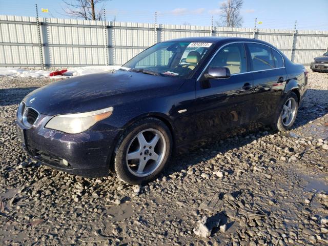 BMW 525 I 2006 with VIN WBANE53516CK80169 - Photo from auction