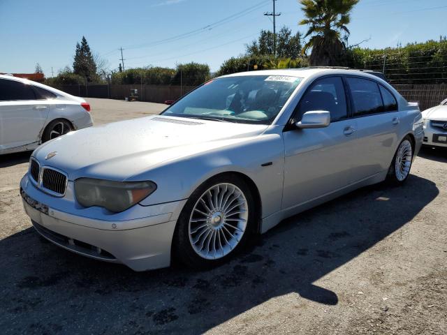 BMW 745 LI 2003 with VIN WBAGN634X3DR19080 - Photo from auction