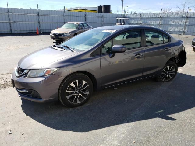 HONDA CIVIC EX 2015 with VIN 19XFB2F81FE246181 - Photo from auction