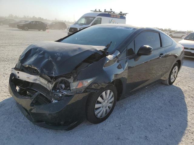 HONDA CIVIC COUP 2013 with VIN 2HGFG3B59DH520863 - Photo from auction