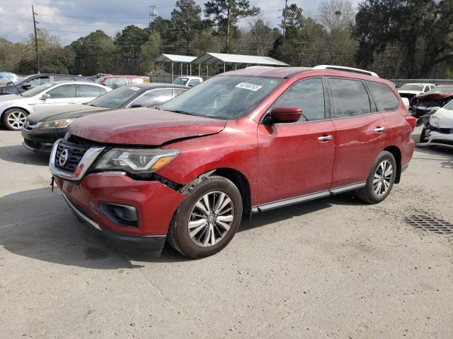 NISSAN PATHFINDER 2018 with VIN 5N1DR2MN2JC650839 - Photo from auction