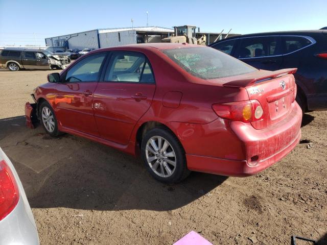 Photo 2 from auction – 2009 TOYOTA COROLLA BA with VIN 1NXBU40E29Z121128