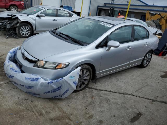 HONDA CIVIC EXL 2010 with VIN 19XFA1F95AE017159 - Photo from auction