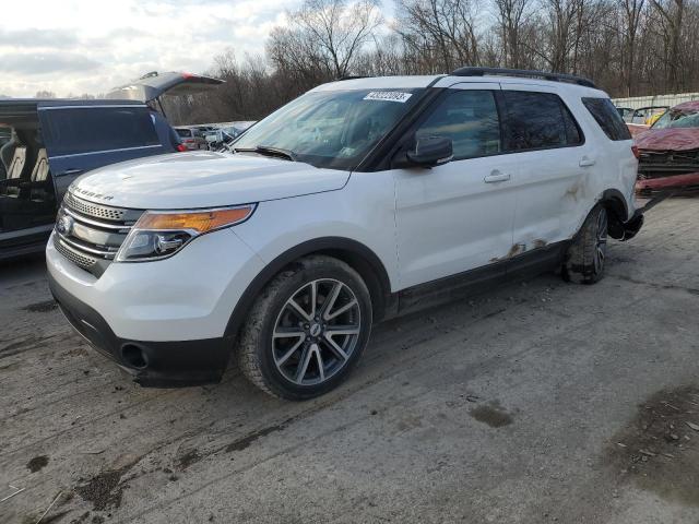 FORD EXPLORER X 2015 with VIN 1FM5K8D81FGA32577 - Photo from auction