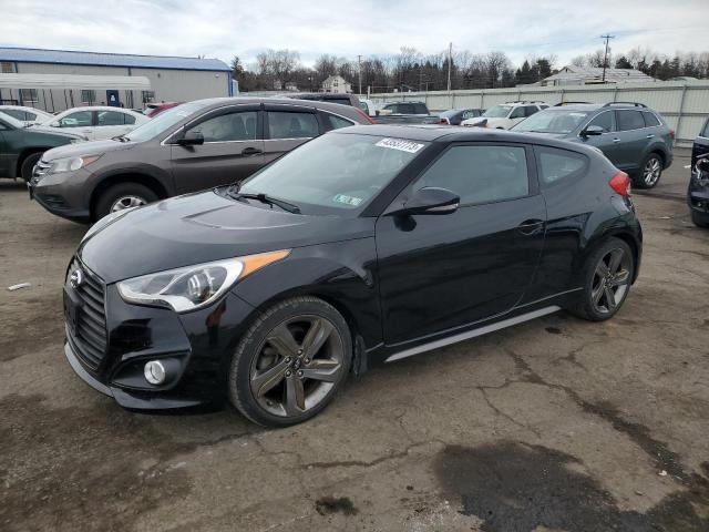 HYUNDAI VELOSTER T 2015 with VIN KMHTC6AE9FU217027 - Photo from auction