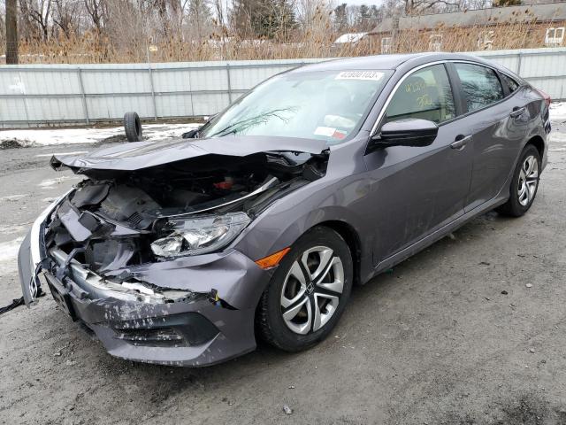 HONDA CIVIC LX 2018 with VIN 2HGFC2F55JH589478 - Photo from auction