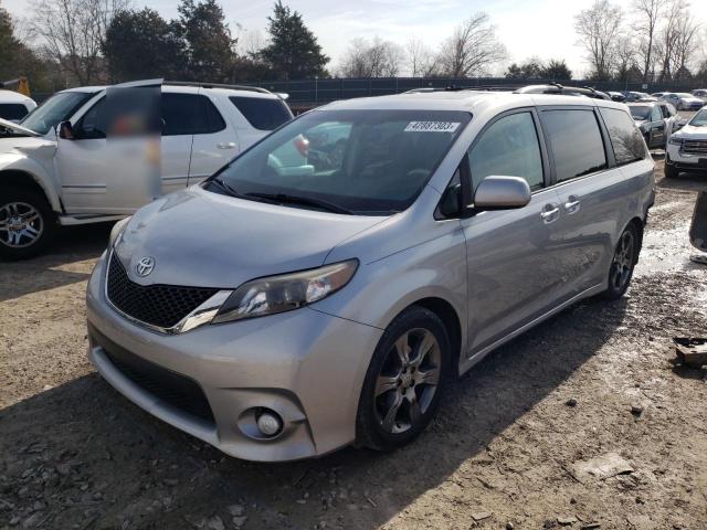 TOYOTA SIENNA SPO 2014 with VIN 5TDXK3DC6ES468057 - Photo from auction