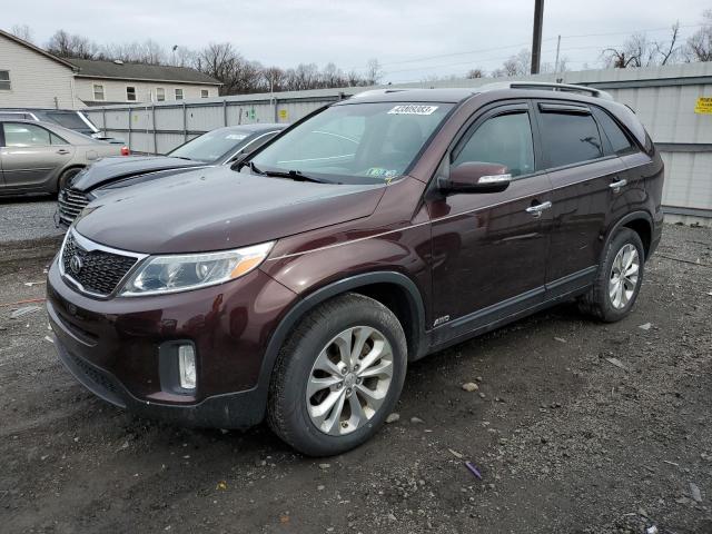 KIA SORENTO EX 2015 with VIN 5XYKUDA72FG656087 - Photo from auction