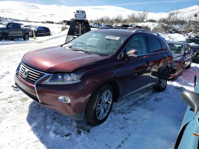 LEXUS RX 350 BAS 2013 with VIN 2T2BK1BA0DC173104 - Photo from auction