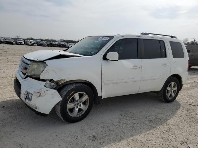 HONDA PILOT EXL 2011 with VIN 5FNYF4H57BB049936 - Photo from auction