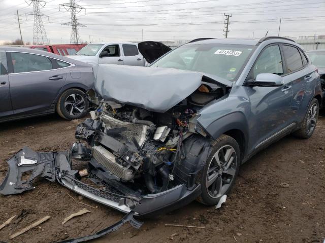 HYUNDAI KONA LIMIT 2018 with VIN KM8K33A54JU173893 - Photo from auction