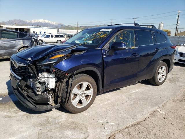 Photo 1 from auction – 2021 TOYOTA HIGHLANDER with VIN 5TDCZRAH7MS527418