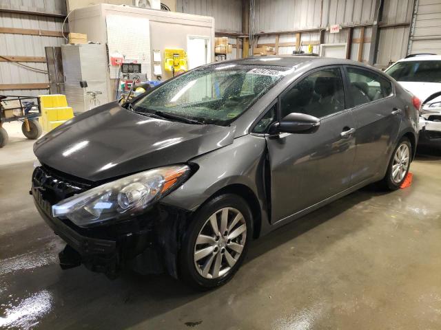 KIA FORTE EX 2014 with VIN KNAFX4A83E5107679 - Photo from auction