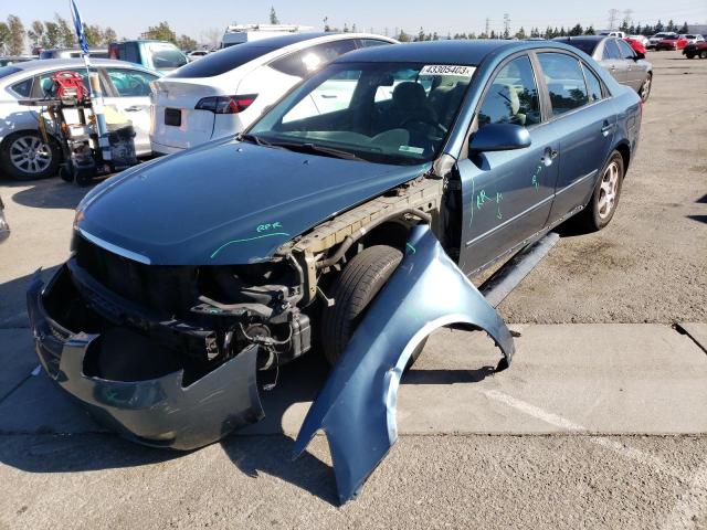 HYUNDAI SONATA GLS 2006 with VIN 5NPEU46F96H096428 - Photo from auction