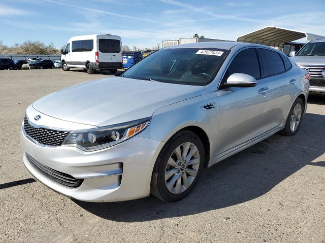 KIA OPTIMA EX 2017 with VIN 5XXGU4L39HG170495 - Photo from auction