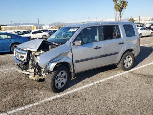 HONDA PILOT LX 2011 with VIN 5FNYF3H22BB015533 - Photo from auction