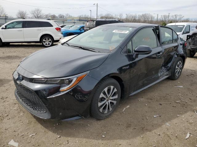 TOYOTA COROLLA LE 2020 with VIN JTDEBRBE3LJ019752 - Photo from auction