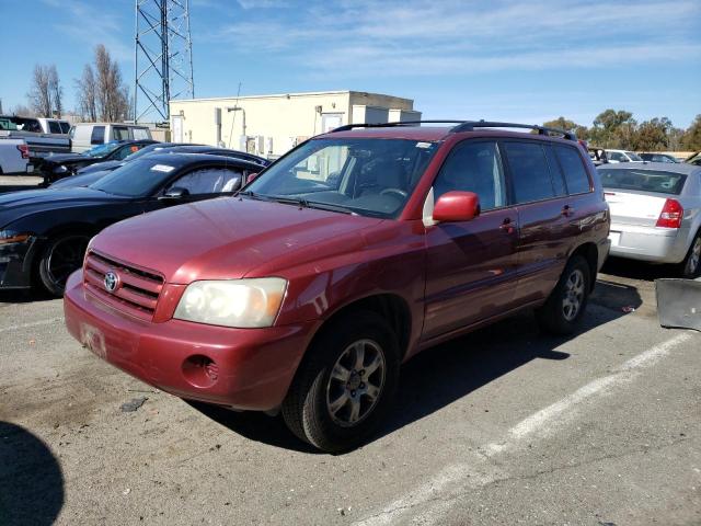 TOYOTA HIGHLANDER 2006 with VIN JTEGD21A560139566 - Photo from auction