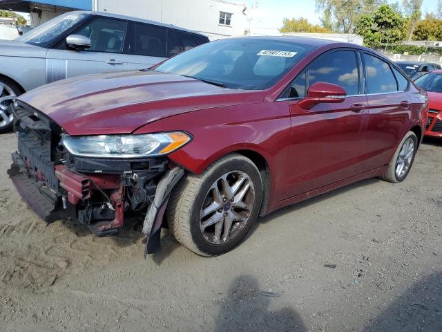 FORD FUSION SE 2013 with VIN 3FA6P0H73DR244468 - Photo from auction