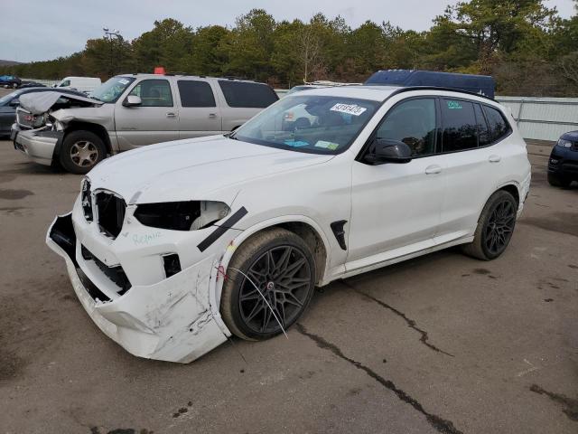 BMW X3 M 2022 with VIN 5YM13EC01N9N20559 - Photo from auction