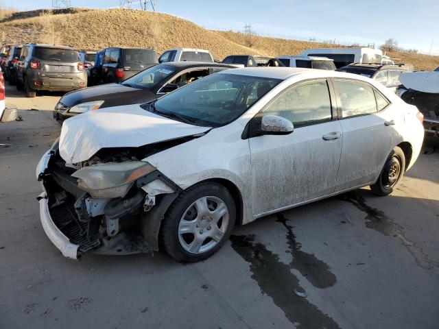 TOYOTA COROLLA L 2014 with VIN 2T1BURHE6EC186593 - Photo from auction