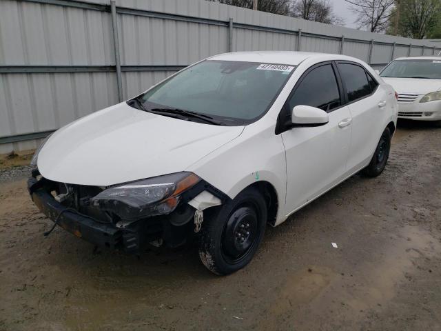 TOYOTA COROLLA L/ 2018 with VIN 5YFBURHE3JP851847 - Photo from auction