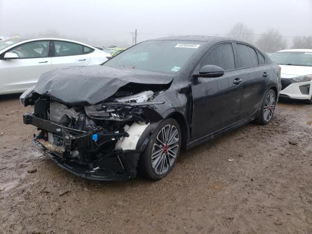 KIA FORTE GT 2022 with VIN 3KPF44AC0NE438143 - Photo from auction