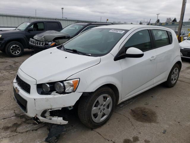 CHEVROLET SONIC LS 2016 with VIN 1G1JA6SG6G4184578 - Photo from auction