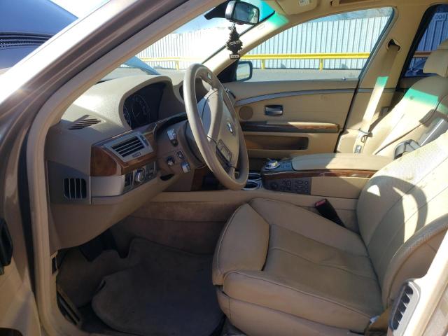 Photo 7 from auction – 2008 BMW 750 LI with VIN WBAHN83508DT79464