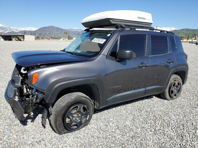 JEEP RENEGADE S 2017 with VIN ZACCJBAB9HPG06862 - Photo from auction